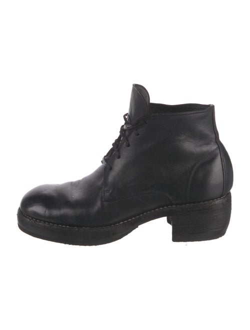 Guidi Leather Combat Boots