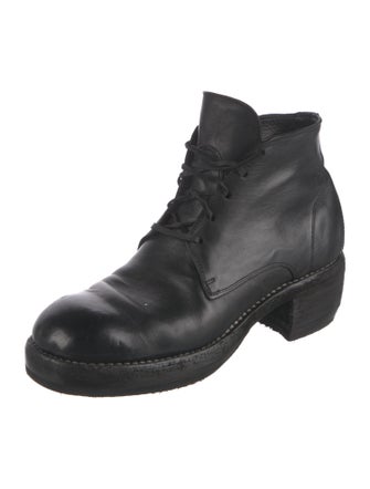 Guidi Leather Combat Boots