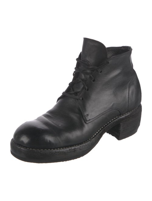 Guidi Leather Combat Boots