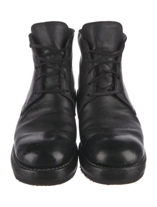 Guidi Leather Combat Boots