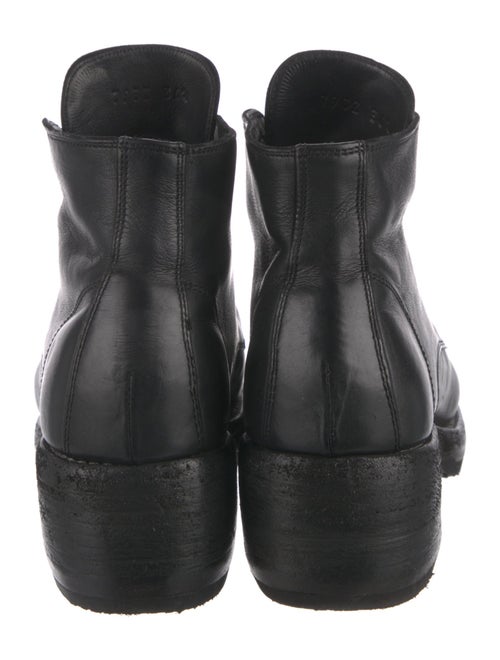 Guidi Leather Combat Boots