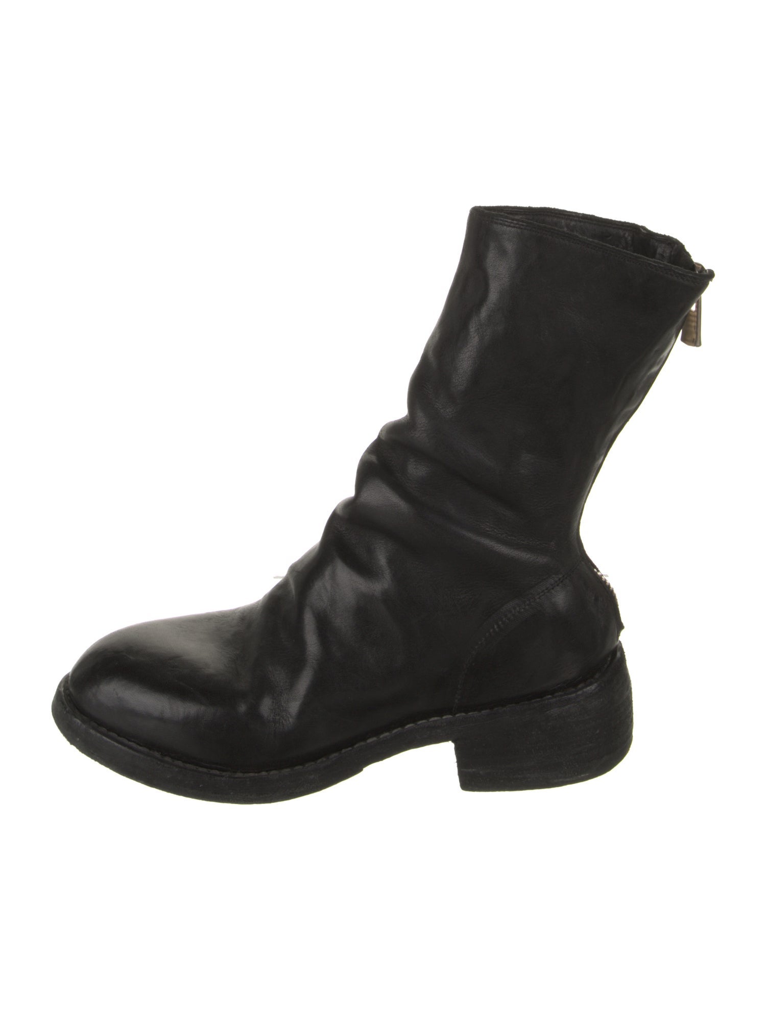 Guidi Leather Combat Boots