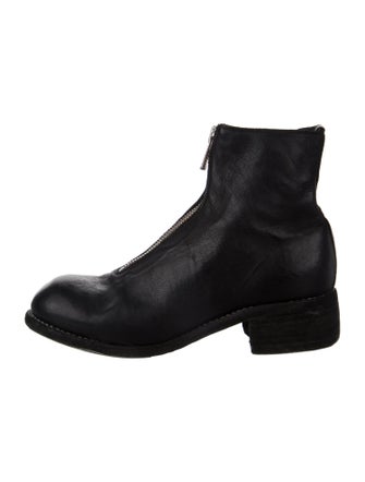 Guidi Leather Combat Boots