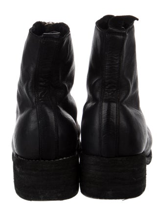 Guidi Leather Combat Boots