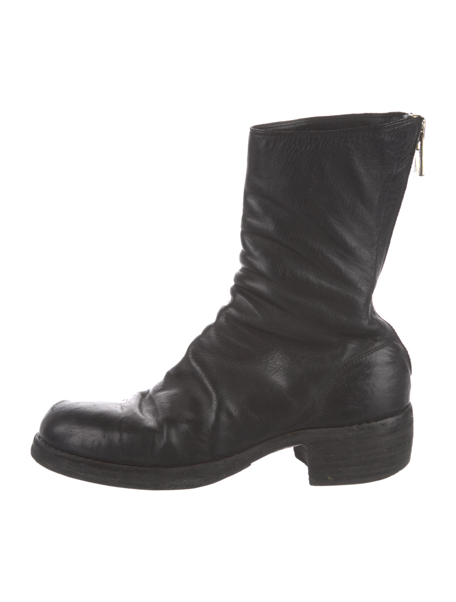 Guidi Leather Combat Boots