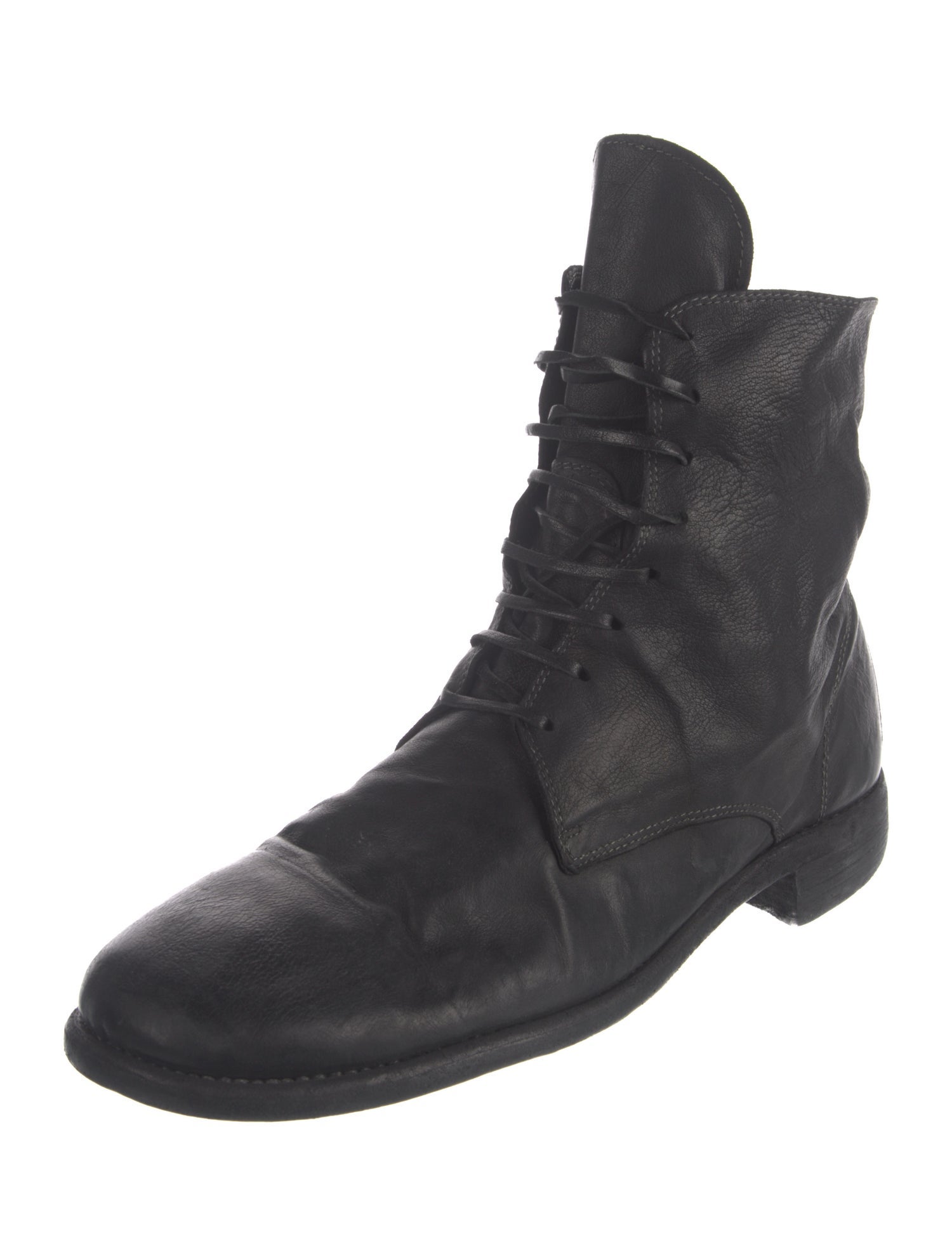Guidi Leather Combat Boots