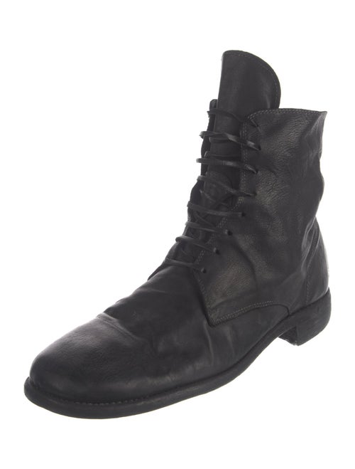 Guidi Leather Combat Boots