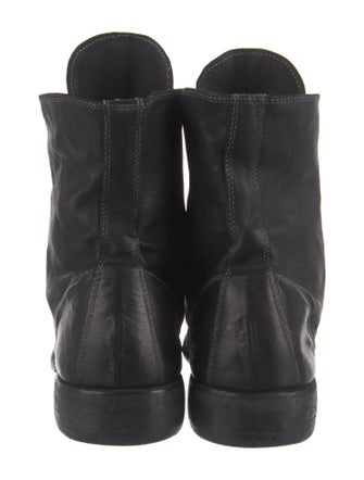 Guidi Leather Combat Boots
