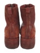 Guidi Suede Distressed Accents Combat Boots