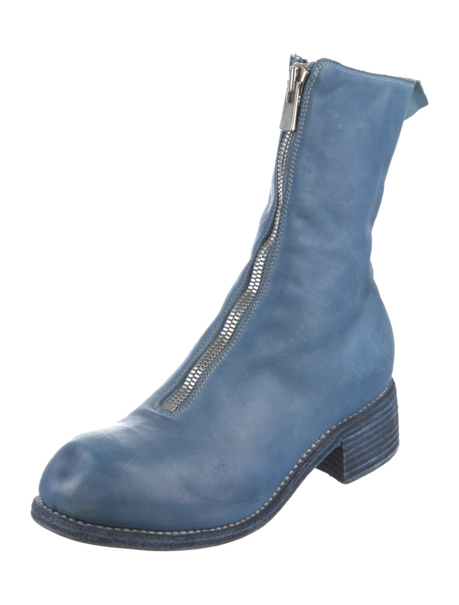 Guidi Leather Combat Boots