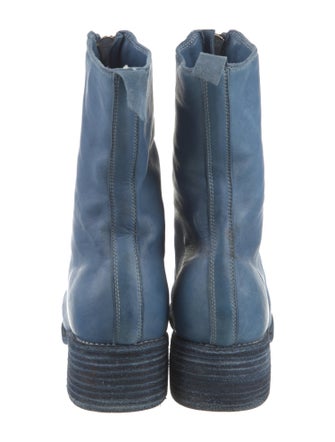 Guidi Leather Combat Boots