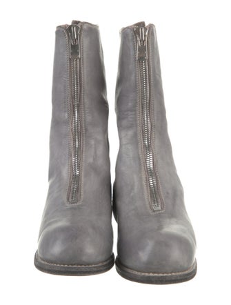 Guidi Leather Combat Boots
