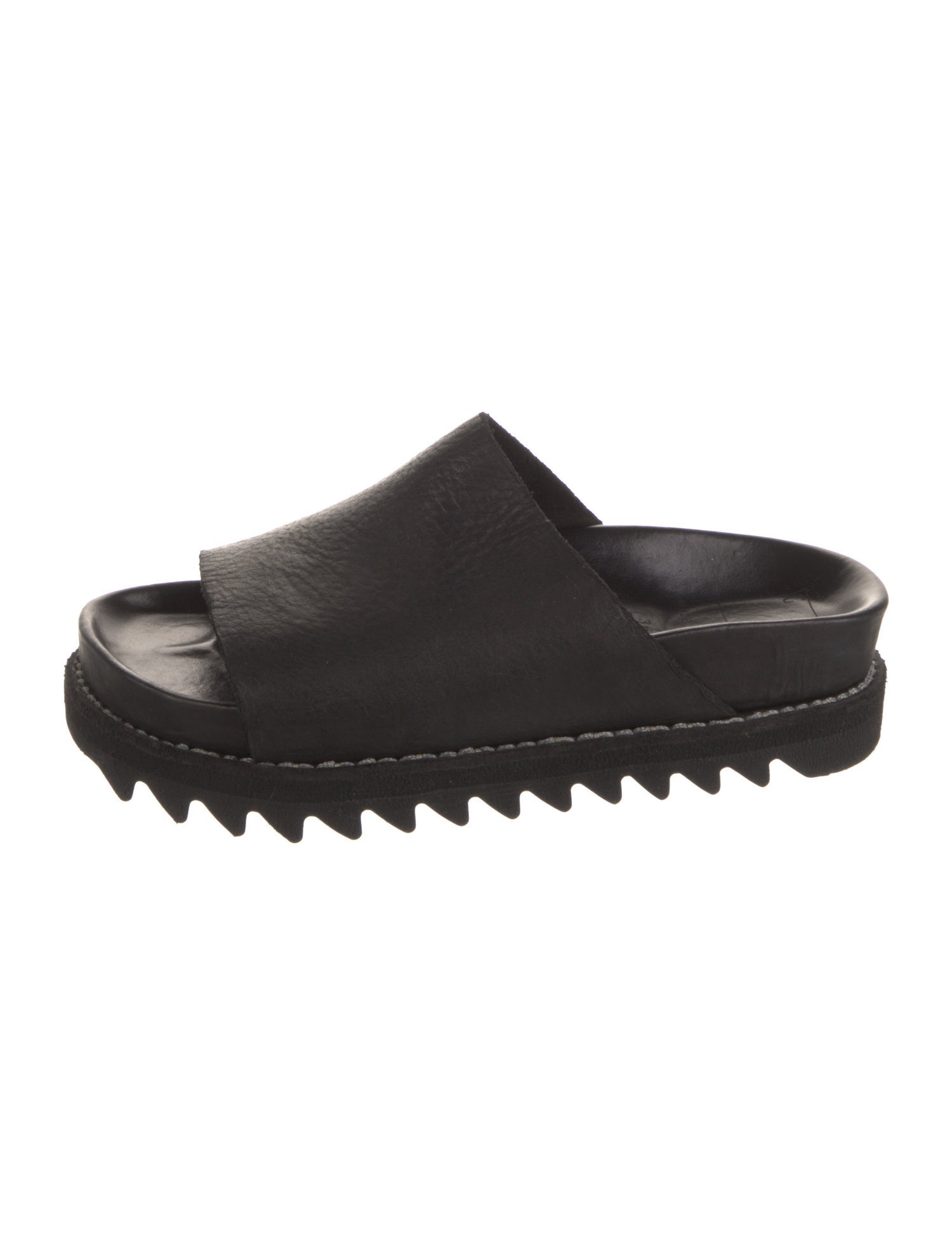 Guidi Leather Slides
