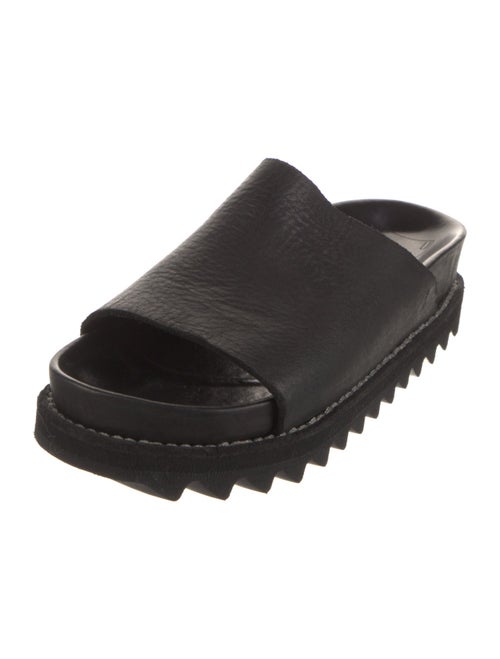 Guidi Leather Slides