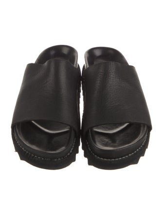 Guidi Leather Slides
