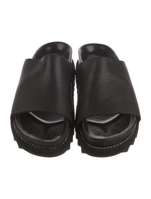 Guidi Leather Slides