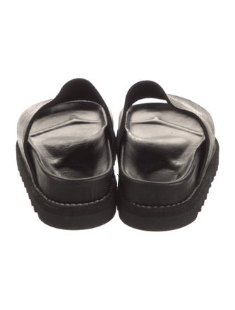 Guidi Leather Slides