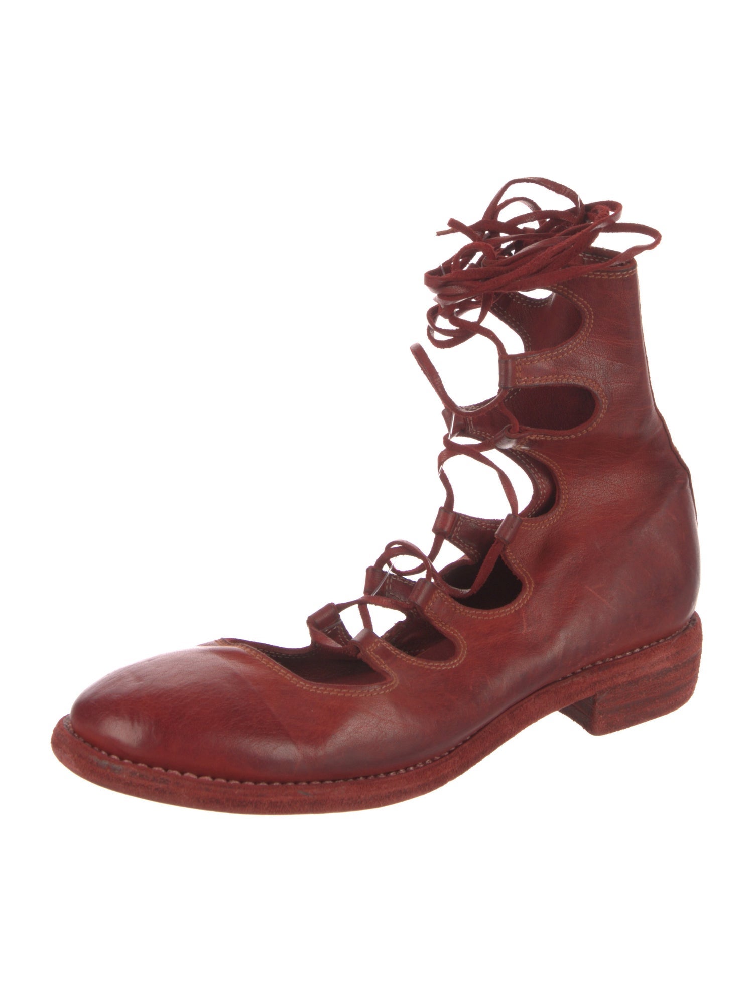 Guidi Leather Combat Boots