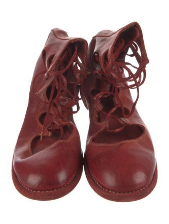 Guidi Leather Combat Boots