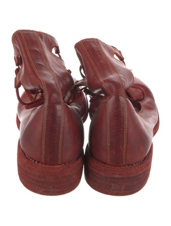 Guidi Leather Combat Boots