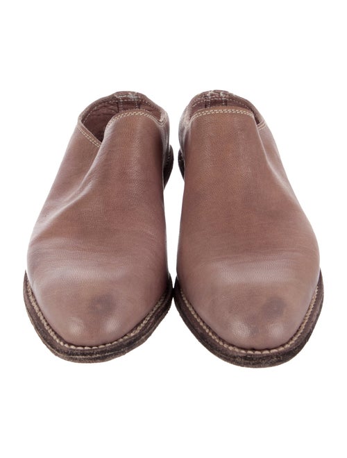 Guidi Leather Mules