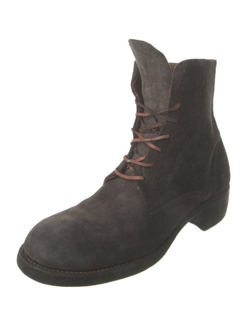 Guidi 795z Horse Suede Lace-Up Boots