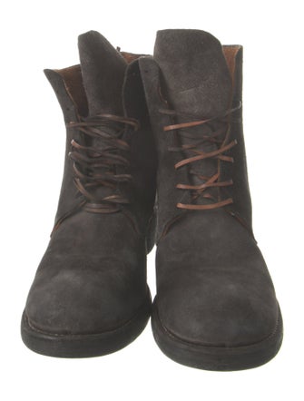 Guidi 795z Horse Suede Lace-Up Boots