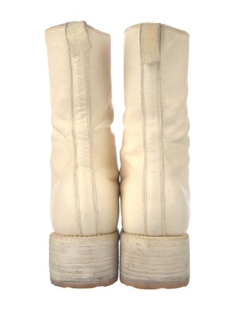 Guidi Leather Combat Boots