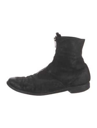 Guidi Leather Combat Boots
