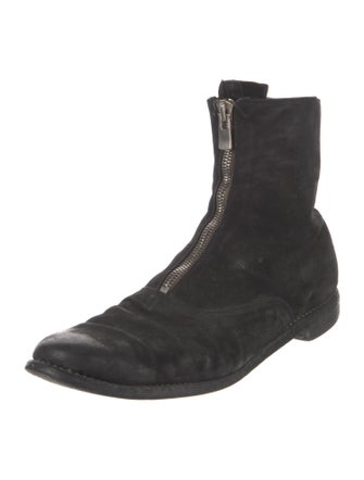 Guidi Leather Combat Boots