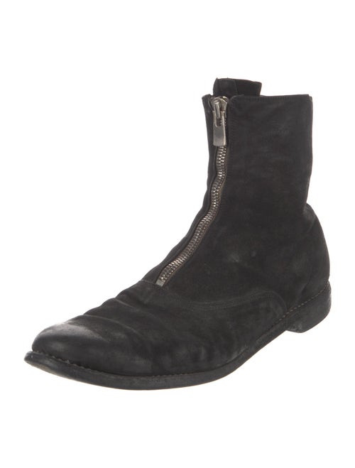 Guidi Leather Combat Boots