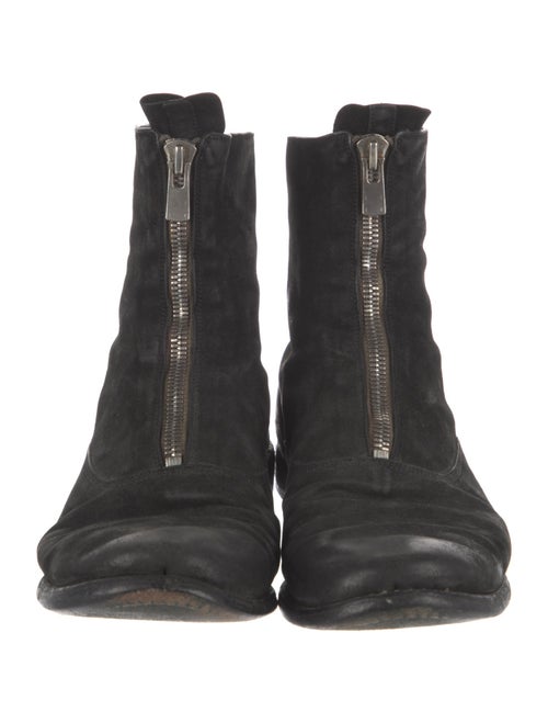 Guidi Leather Combat Boots