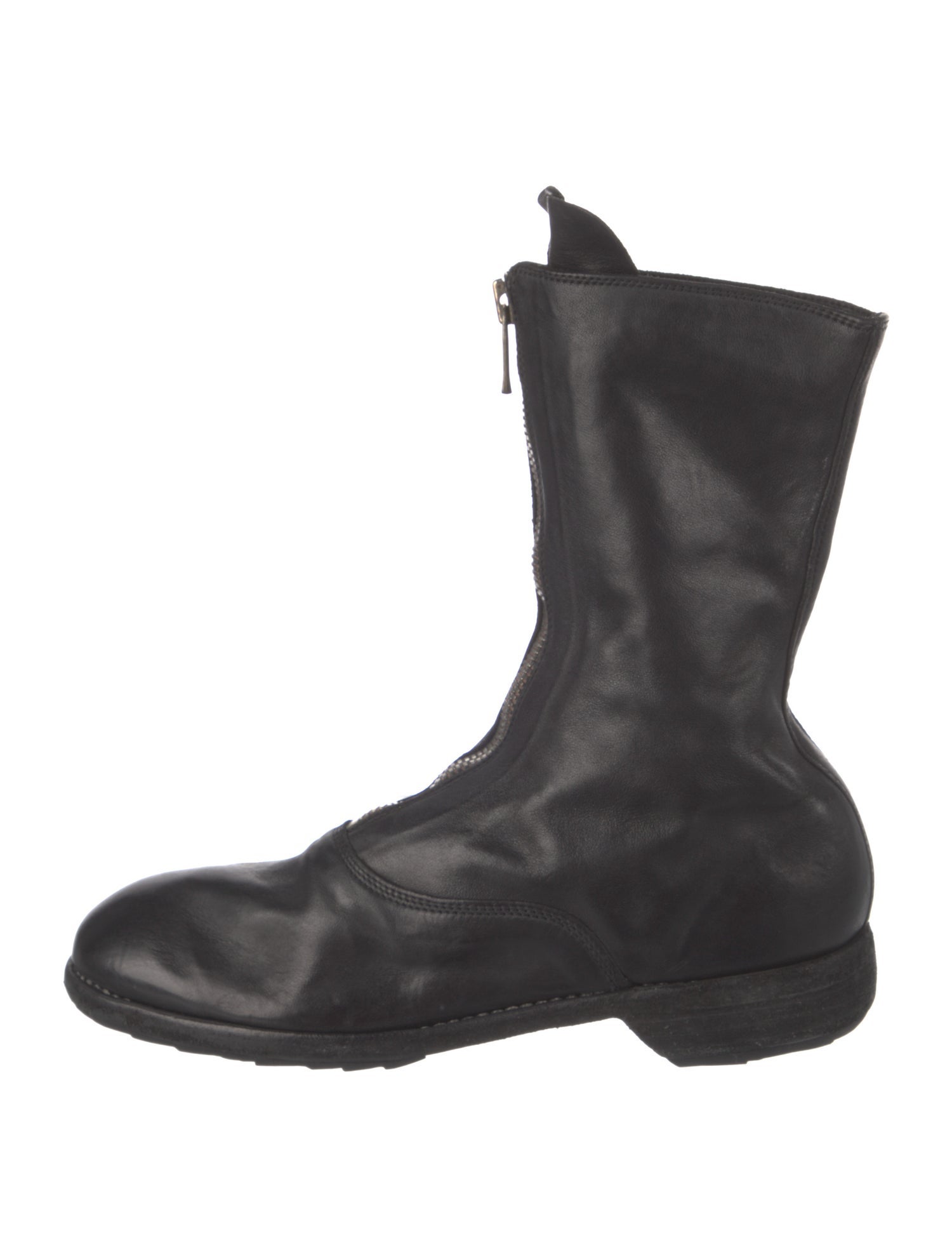 Guidi Leather Combat Boots