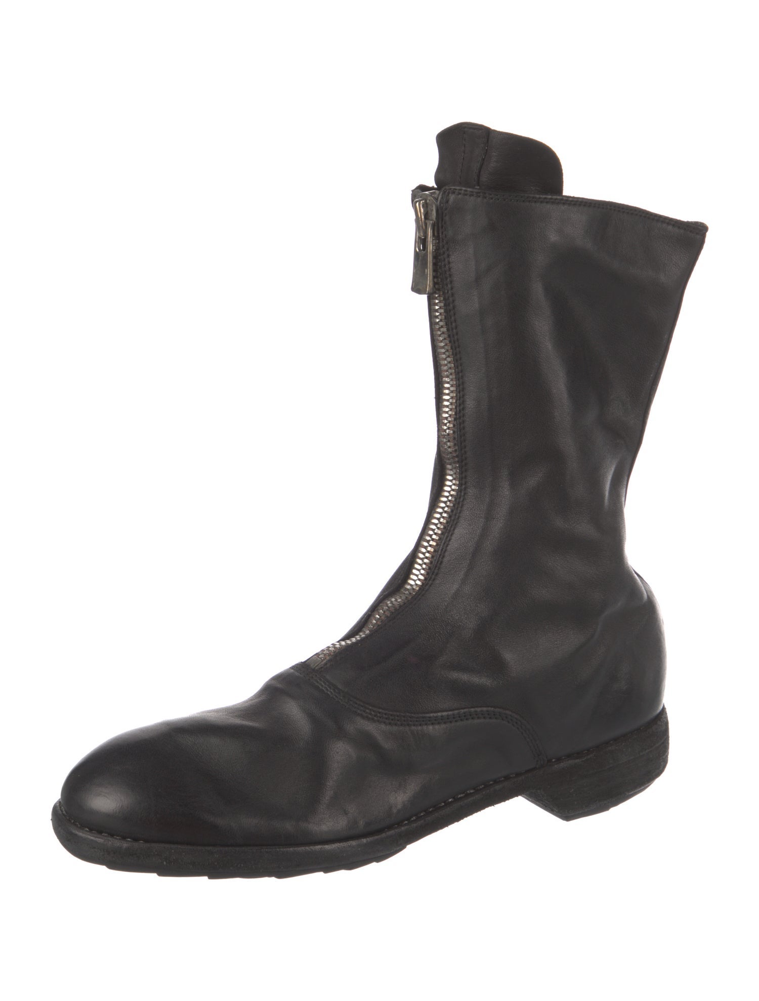 Guidi Leather Combat Boots