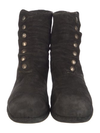 Guidi Suede Lace-Up Boots