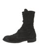 Guidi Suede Combat Boots