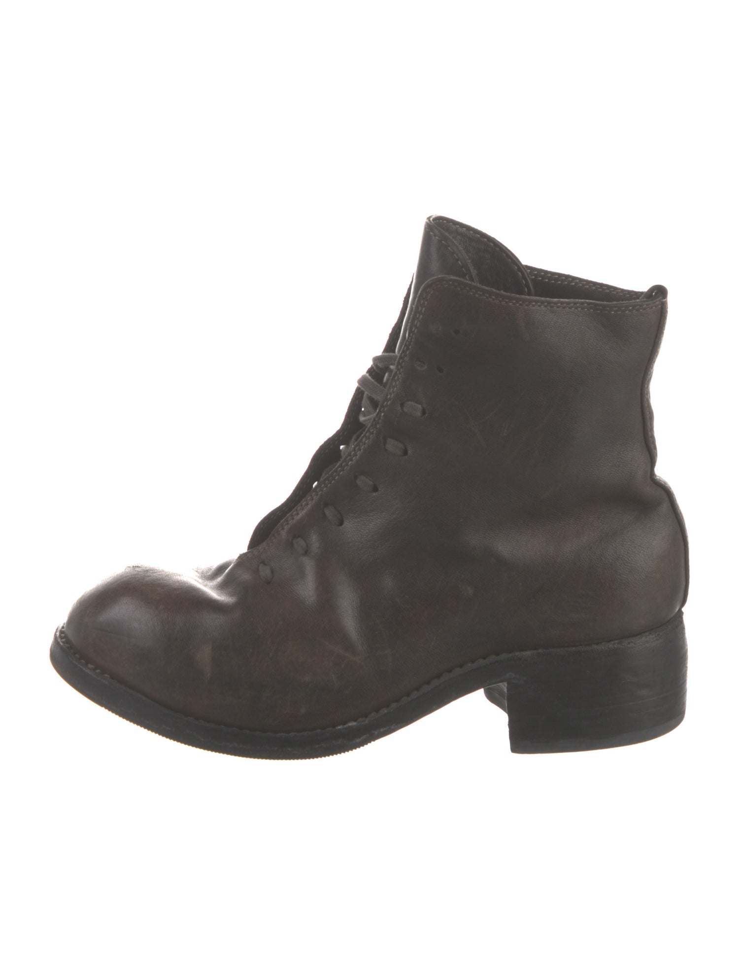 Guidi Leather Combat Boots