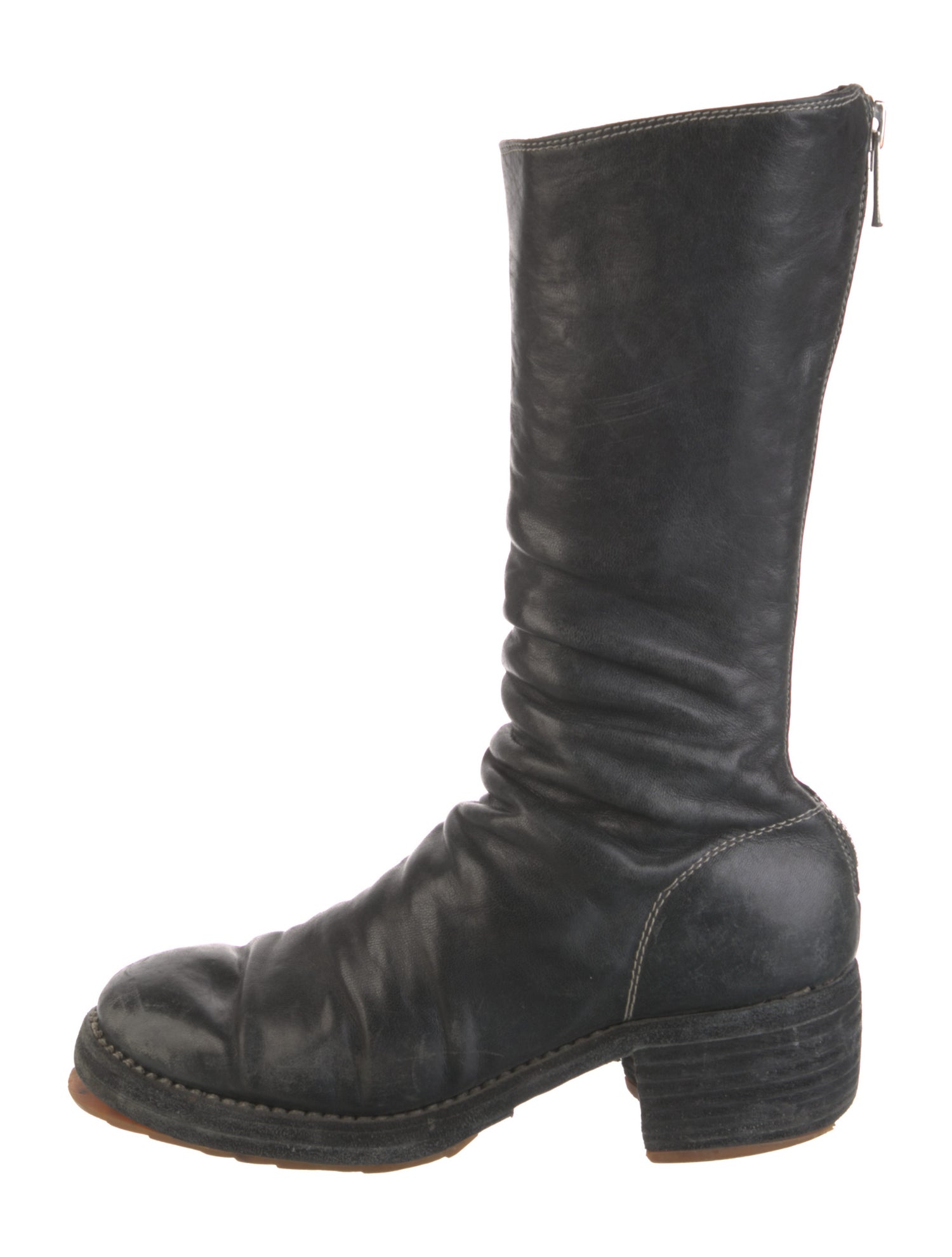 Guidi Leather Combat Boots