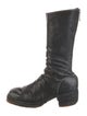 Guidi Leather Combat Boots
