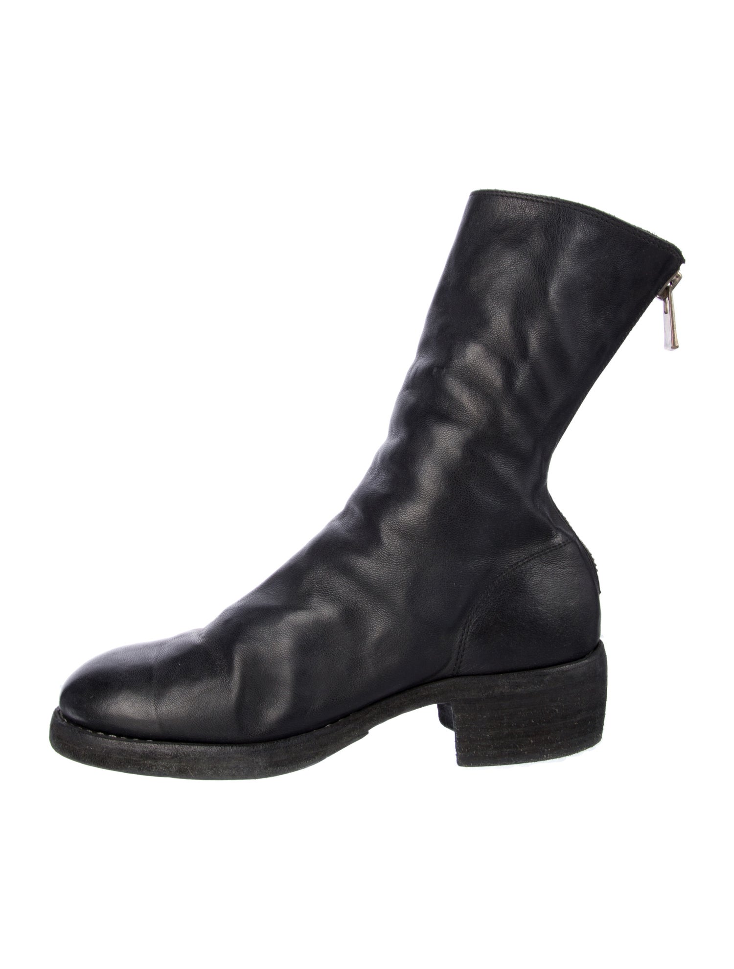 Guidi Leather Combat Boots
