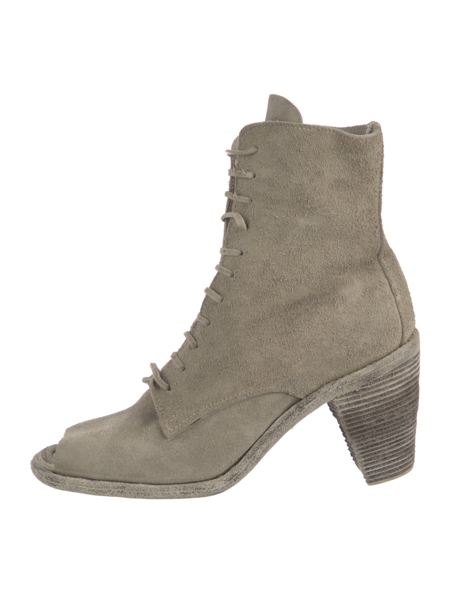 Guidi Suede Lace-Up Boots
