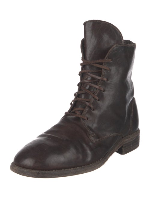 Guidi Leather Combat Boots