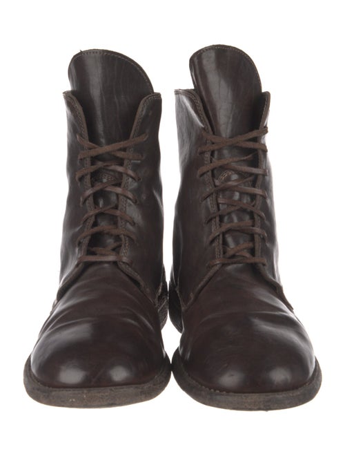 Guidi Leather Combat Boots