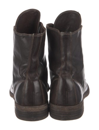 Guidi Leather Combat Boots