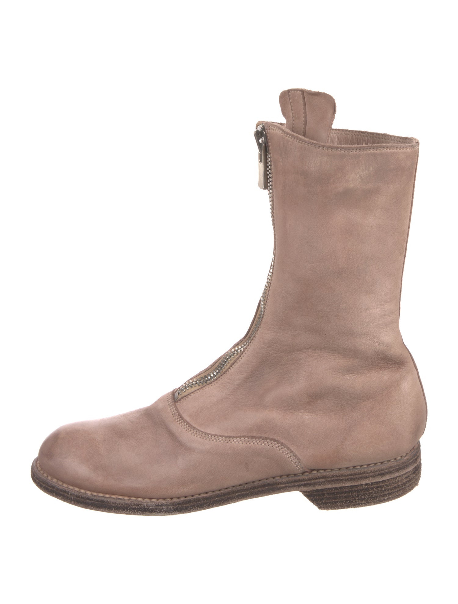 Guidi 310 Zip Leather Combat Boots