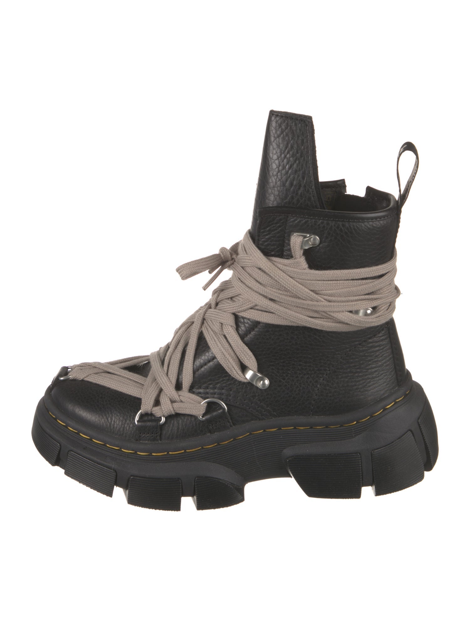 Rick Owens x Dr. Martens 2024 1460 DMXL Megalace Boots - Black