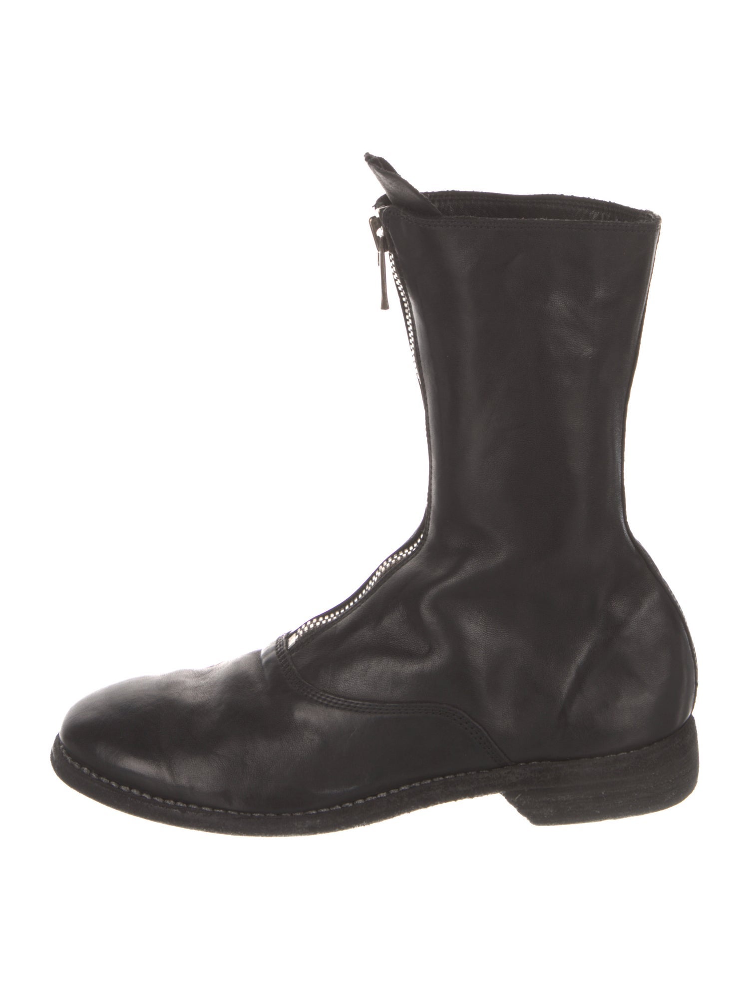 Guidi Leather Combat Boots
