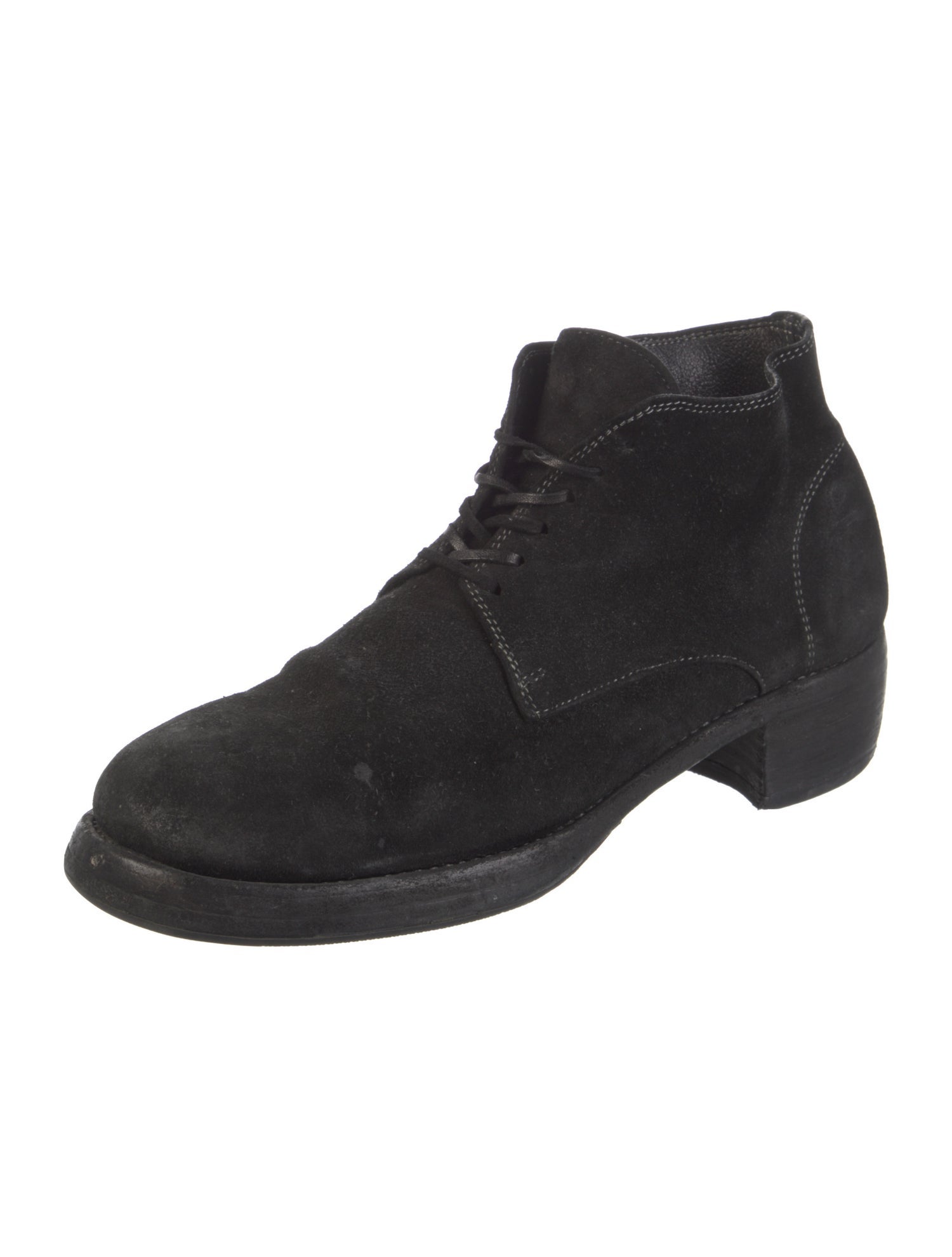 Guidi Suede Derby Shoes