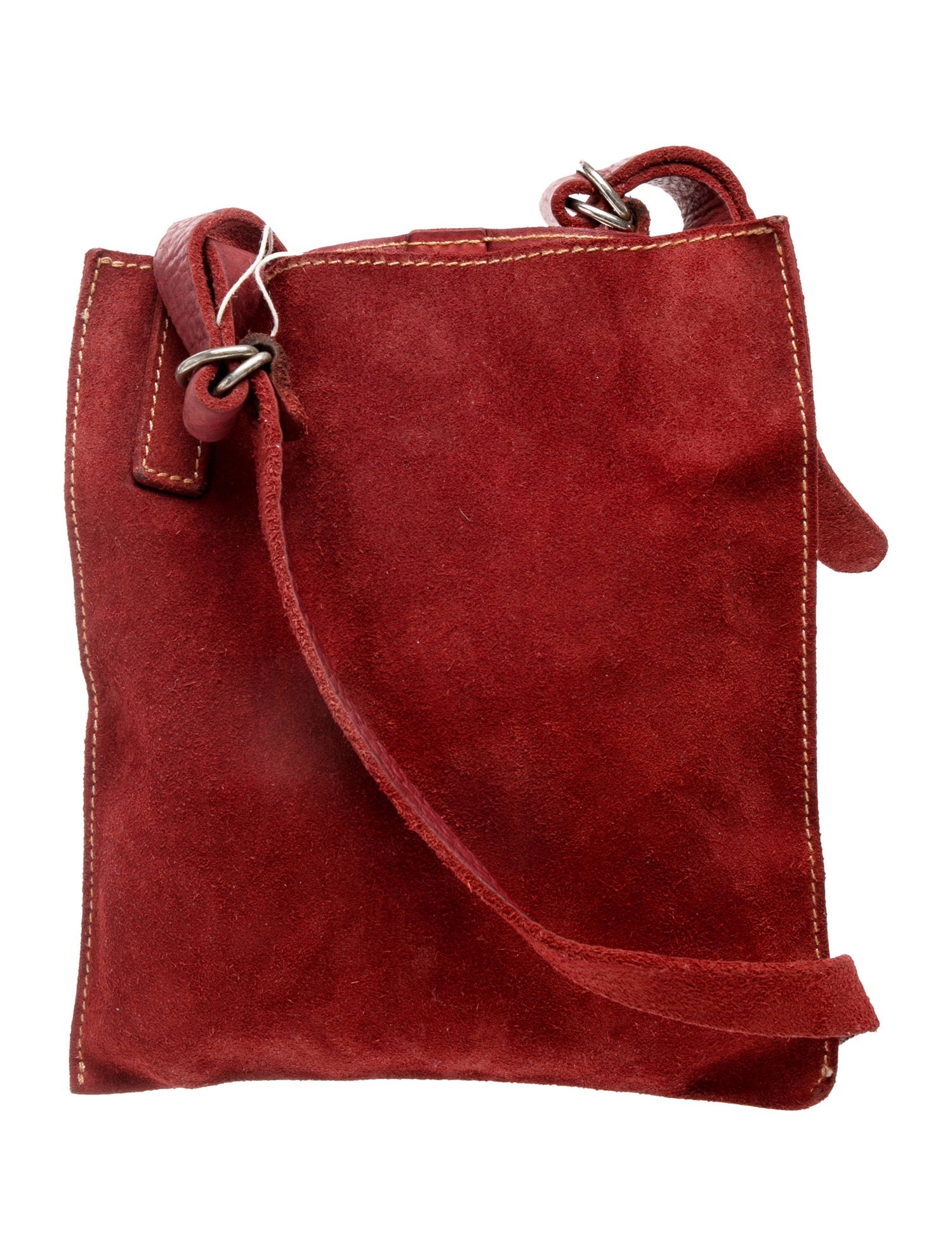 Guidi Suede Messenger Bag