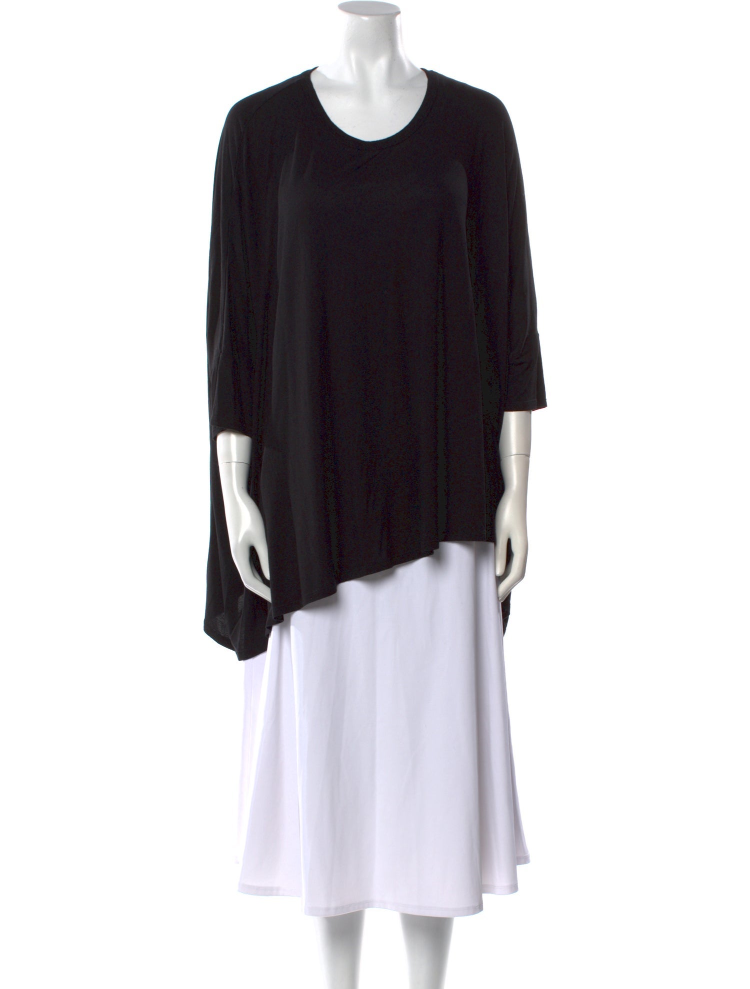 Gucci Viaggio Scoop Neck Three-Quarter Sleeve Tunic